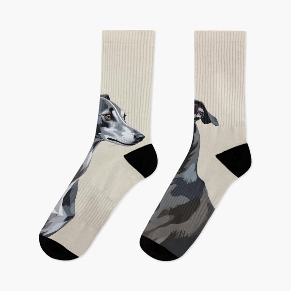 Item preview, Greyhound Duo Minimal Illustration designed and sold by KiraChie.