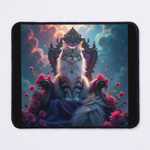 Item preview, Magical Mystical cat on throne designed and sold by Prestons Corner.