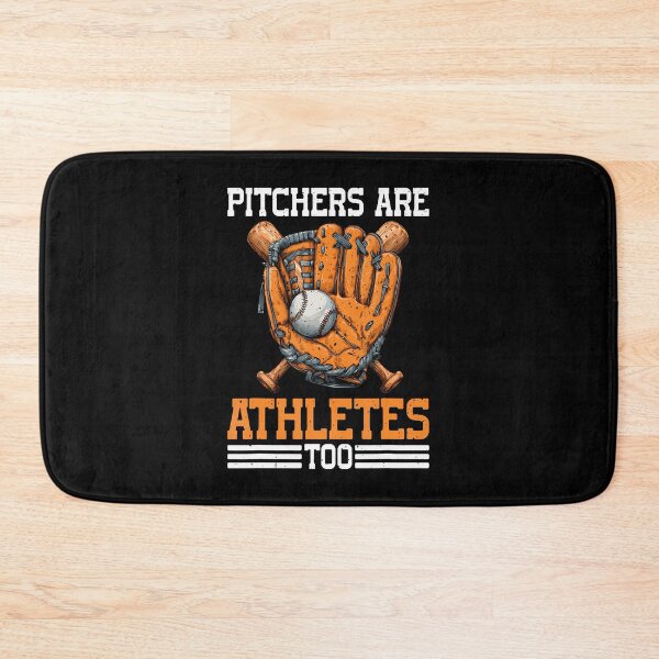 Item preview, Pitchers Are Athletes Too Baseball Player Jokes - designed and sold by BeulahJoseph.