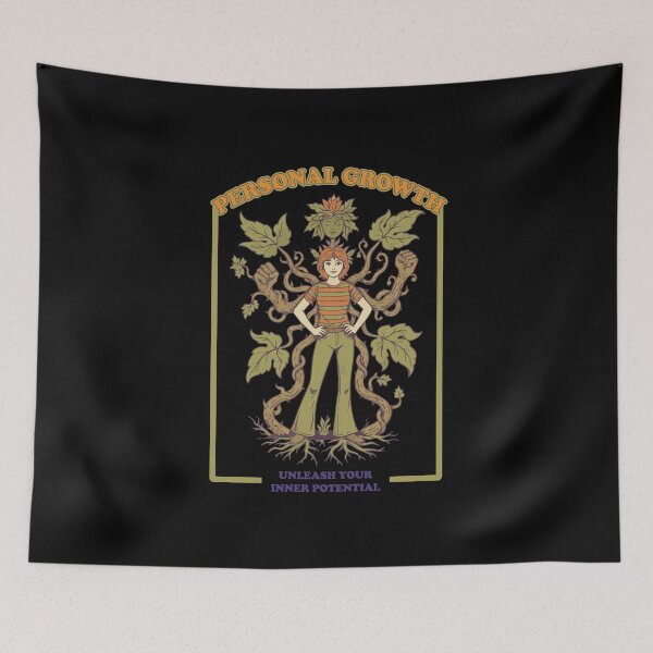 Item preview, Retro Personal Growth Unleash Your Inner Potential designed and sold by Mark_ADC.