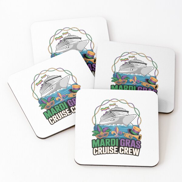 Item preview, Mardi Gras Cruise Crew Fat Tuesday Cruise Celebration Design designed and sold by KristenosNehk.