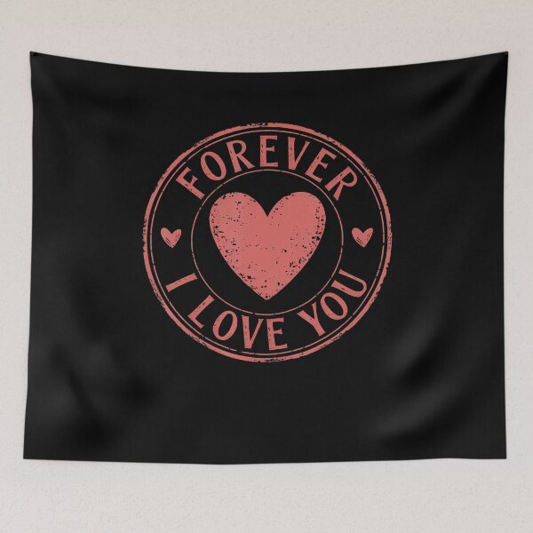 Item preview, Forever I Love You Rubber Stamp designed and sold by scottsurswab.