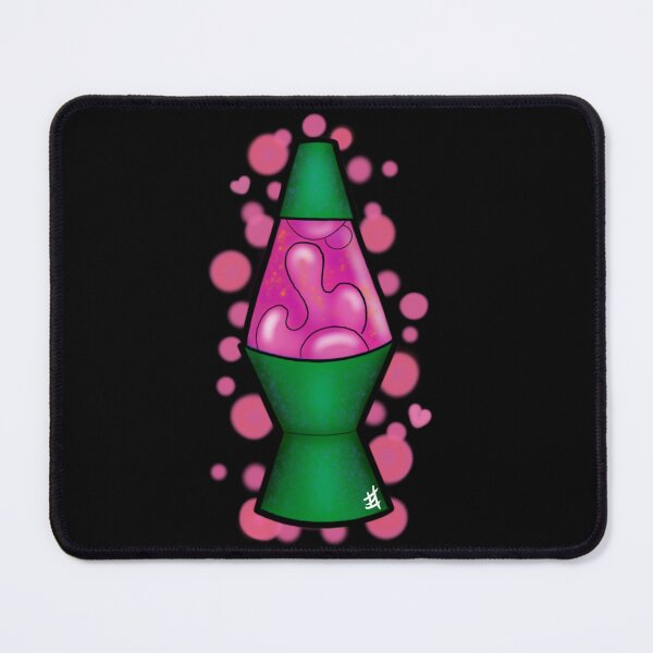 Item preview, Pink and green lava lamp designed and sold by Ink-Art-Co.
