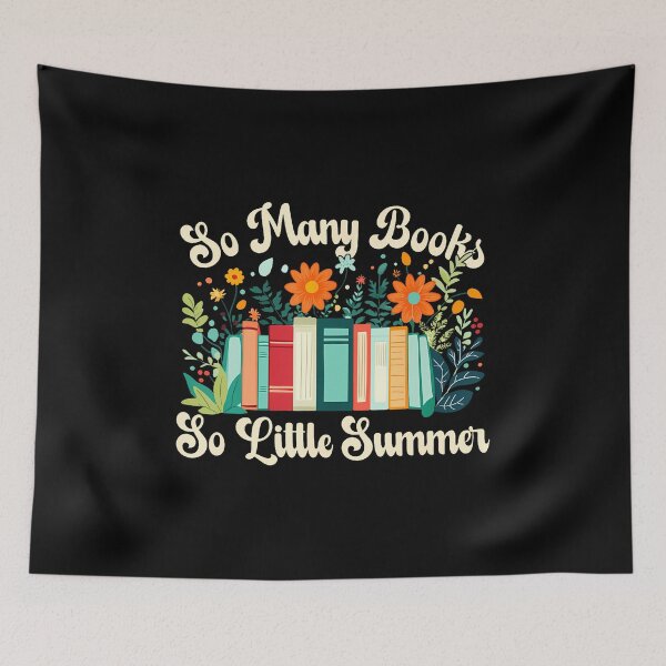 Item preview, So Many Books So Little Summer Book Lover Teacher Student designed and sold by scottsurswab.