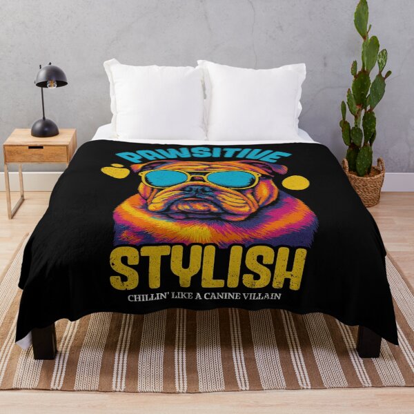 Item preview, PAWSITIVE STYLISH - BULLDOG | Pets and Dogs lovers for Men and Women t-shirt designed and sold by panchiTWO.
