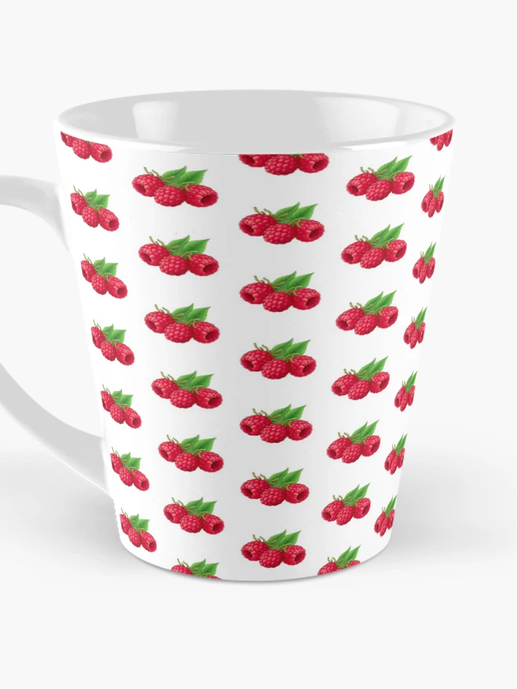 Thumbnail 3 of 4, Coffee Mug, Ruby Raspberry Cluster designed and sold by New-School-Wave.