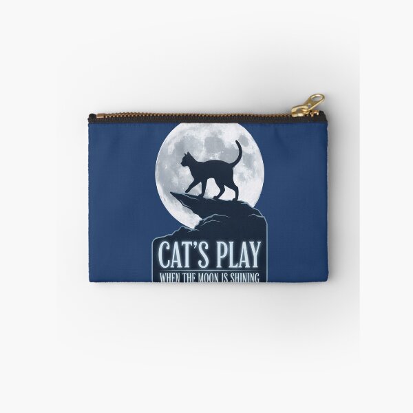 Item preview, Cat's Play When The Moon Is Shining designed and sold by IvoryArtDesign.
