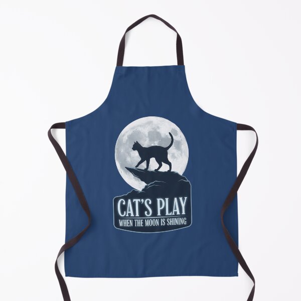 Item preview, Cat's Play When The Moon Is Shining designed and sold by IvoryArtDesign.