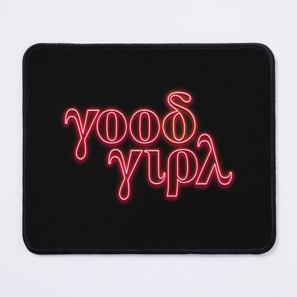 Item preview, good girl Covert - Greek Letters Red Neon designed and sold by Laymela Underground.