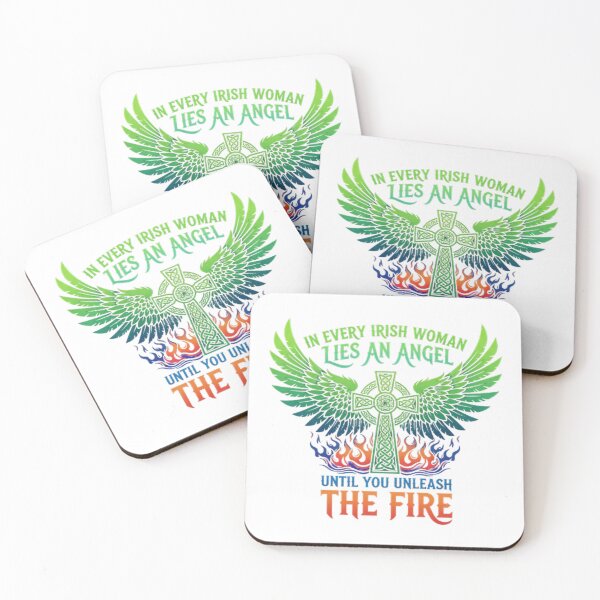 Item preview, Irish Angel Fiery Wings designed and sold by SearerCo451.