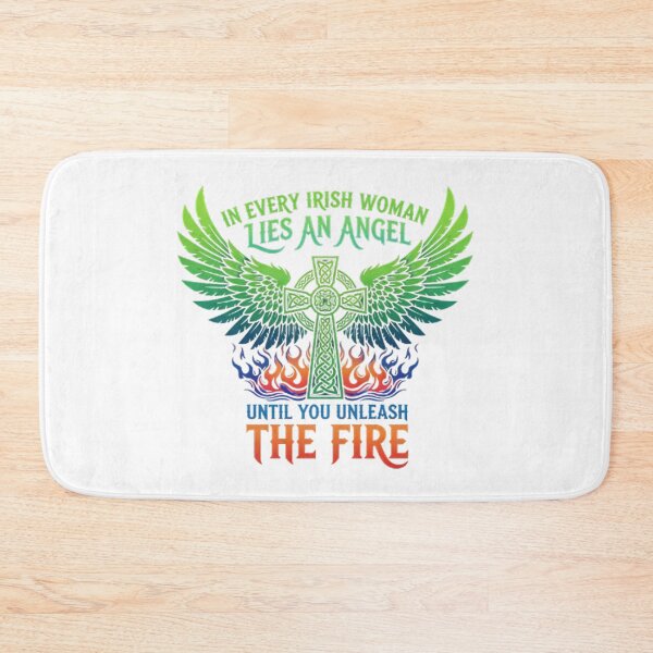 Item preview, Irish Angel Fiery Wings designed and sold by SearerCo451.