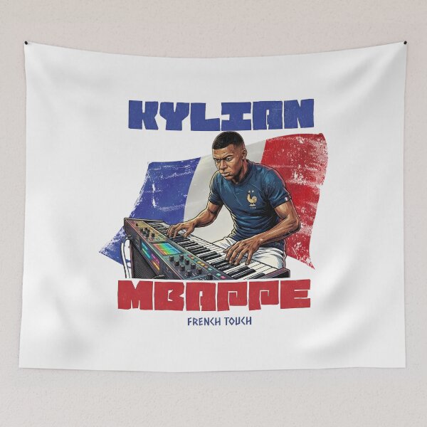 Item preview, Kylian Mbappé French Touch - France Football Fan designed and sold by EmmitHegman.
