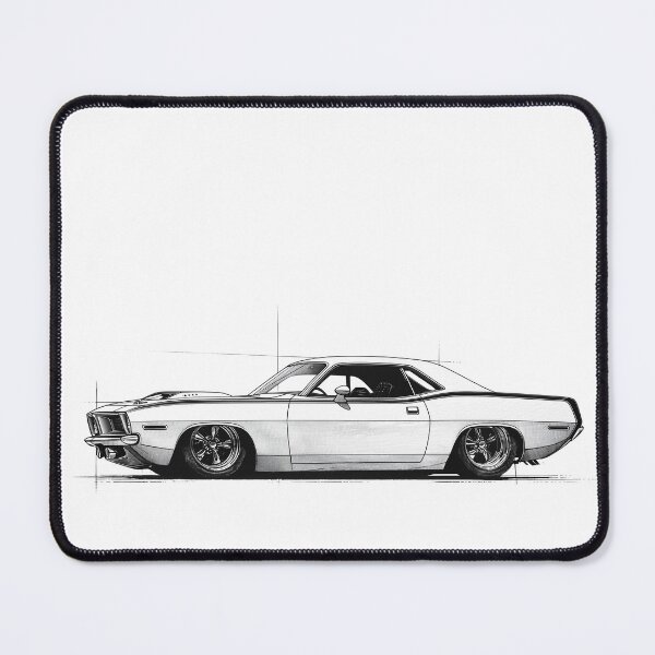 Item preview, Plymouth Barracuda Sketch designed and sold by HoskingInd.