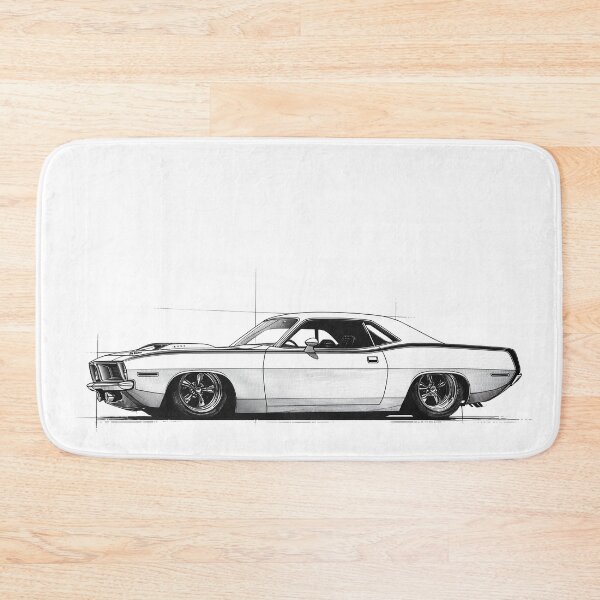 Item preview, Plymouth Barracuda Sketch designed and sold by HoskingInd.