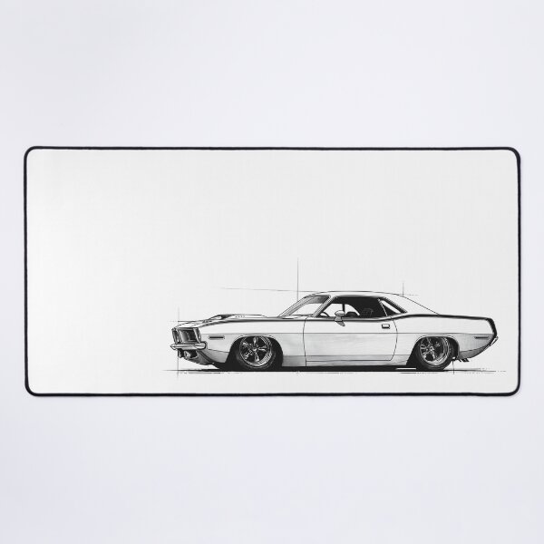 Item preview, Plymouth Barracuda Sketch designed and sold by HoskingInd.