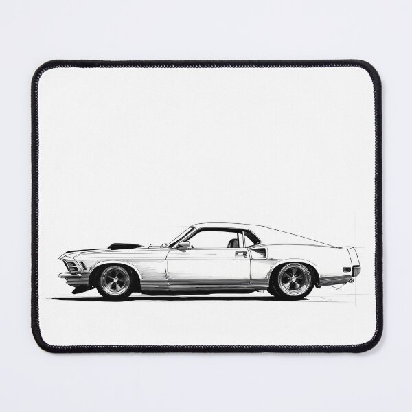 Item preview, Ford Mustang Sketch designed and sold by HoskingInd.