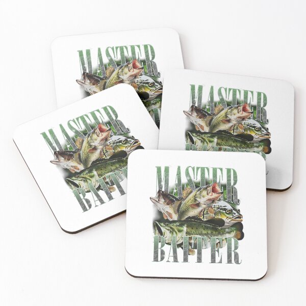 Item preview, Master Baiter Bass Fishing Fisher Papa Dad Happy Fathers Day  designed and sold by ArleneRowe.