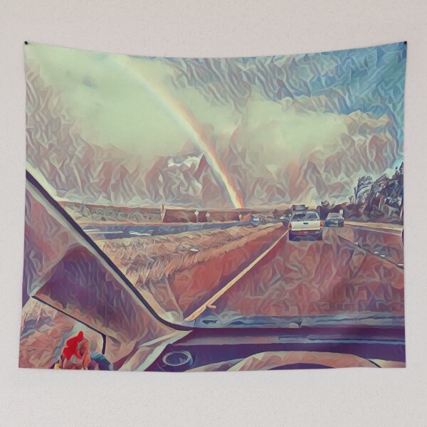 Item preview, Maui Rainbow Highway designed and sold by Scurvy Dawg Design.