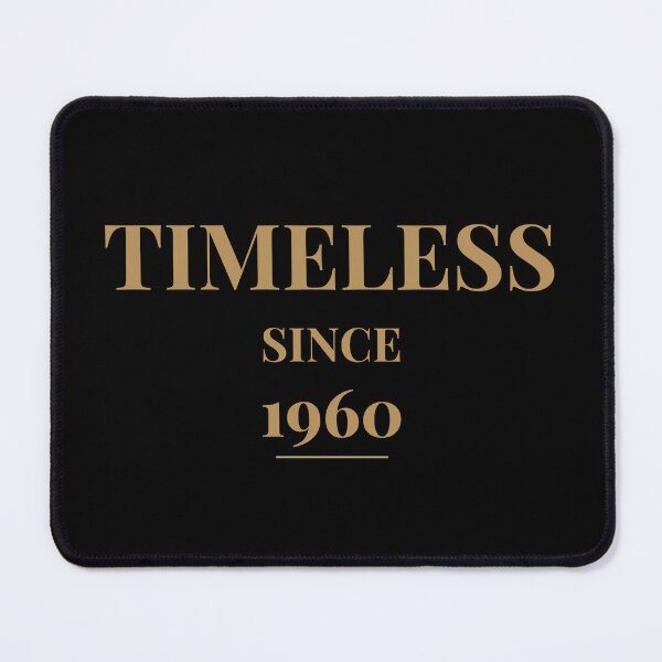 Item preview, Classic 1960 Birth Year Minimalist Design designed and sold by EchoPrint Co..
