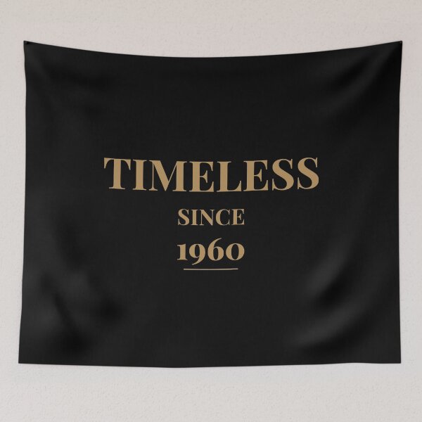 Item preview, Classic 1960 Birth Year Minimalist Design designed and sold by EchoPrint Co..