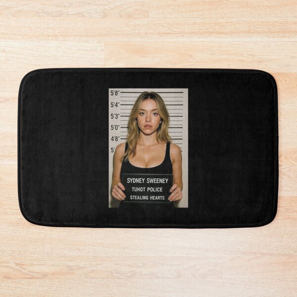 Item preview, Sydney Sweeney Mugshot designed and sold by EmmitHegman.