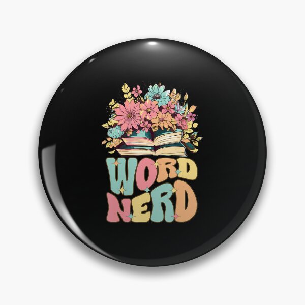 Item preview, Word Nerd – Groovy designed and sold by ydivotci44.