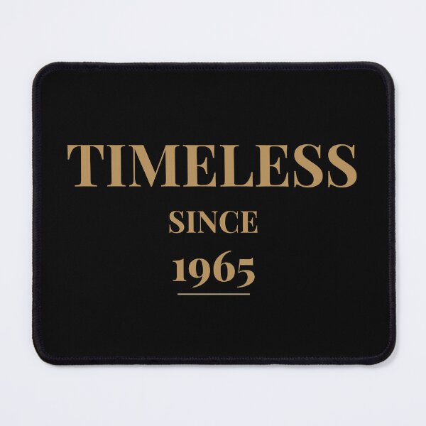 Item preview, Timeless Since 1965 Minimalist Birth Year Design designed and sold by EchoPrint Co..