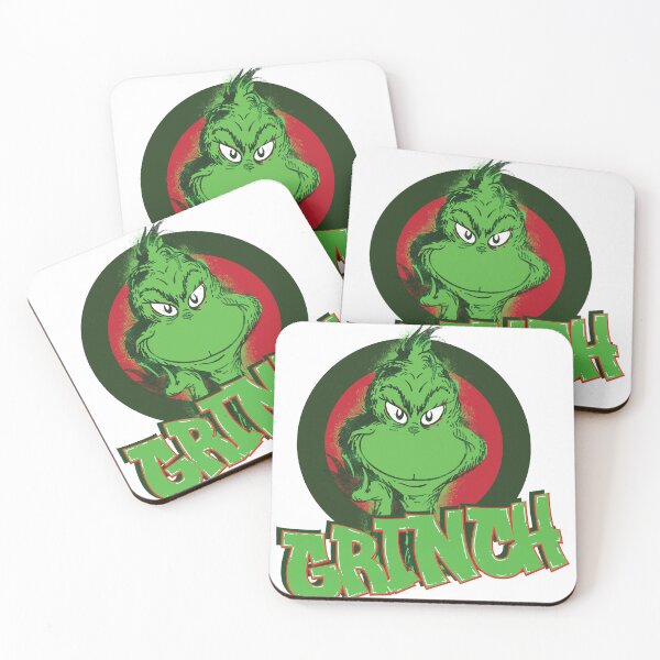 Item preview, Grinch Retro Christmas Artwork – Distressed Holiday Character Design designed and sold by EvulAtheng Designs.