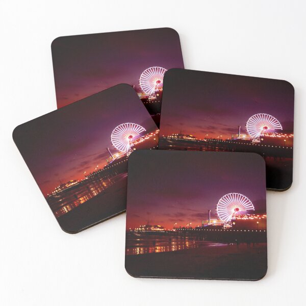 Item preview, Santa Monica Pier at Sunset designed and sold by SakuraSasuke.