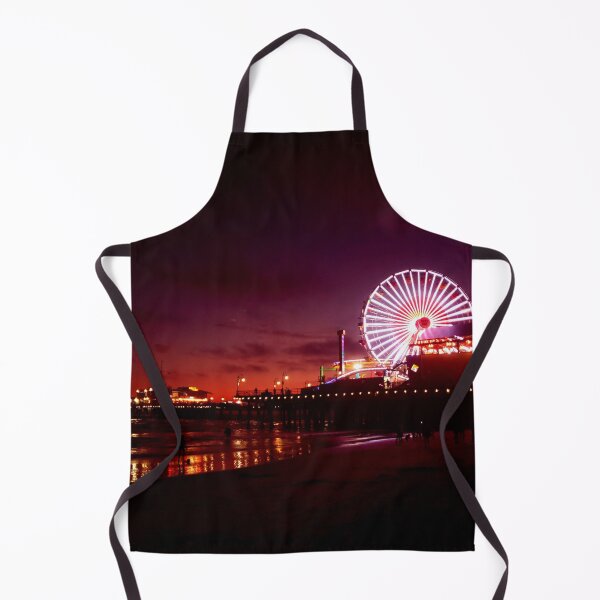 Item preview, Santa Monica Pier at Sunset designed and sold by SakuraSasuke.
