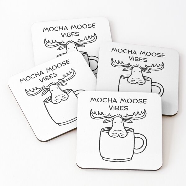 Item preview, Mocha Moose Vibes - Shirts & More designed and sold by Always-Simple-Stuff.