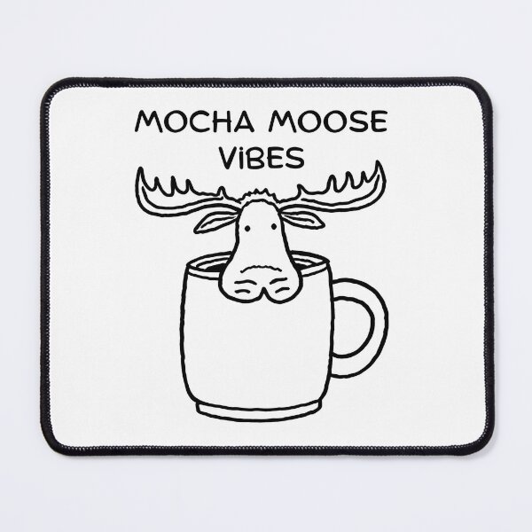 Item preview, Mocha Moose Vibes - Shirts & More designed and sold by Always-Simple-Stuff.