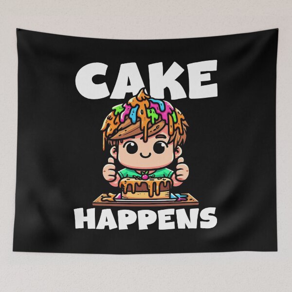 Item preview, CAKE HAPPENS - BIRTHDAY GIFT designed and sold by KEF Custom.