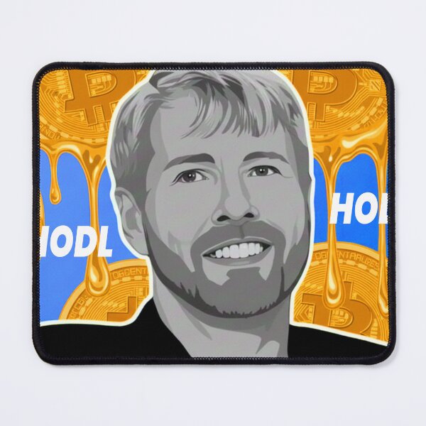 Item preview, Michael Saylor Bitcoin Maximalist | Digital Gold Drip Art (Saylor Stack Sats BTC HODL Crypto Art) designed and sold by FashionTraders.