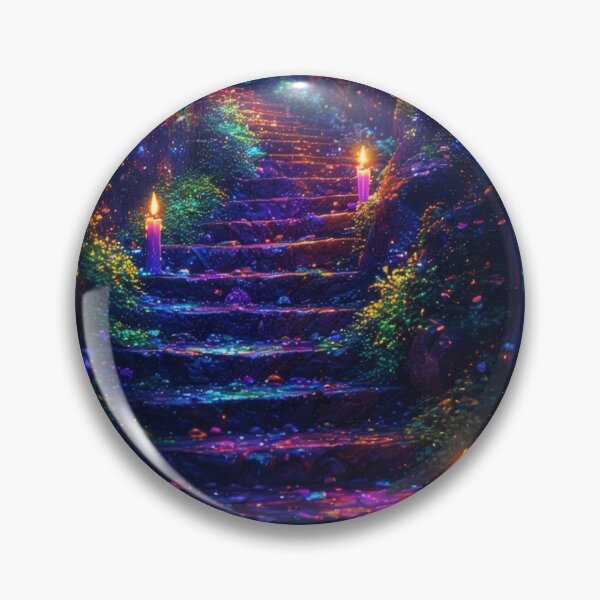 Item preview, Magical path of candles in cave designed and sold by Mianku | Für das Leben.