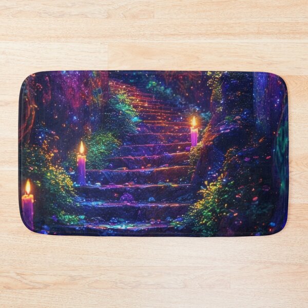 Item preview, Magical path of candles in cave designed and sold by Mianku | Für das Leben.