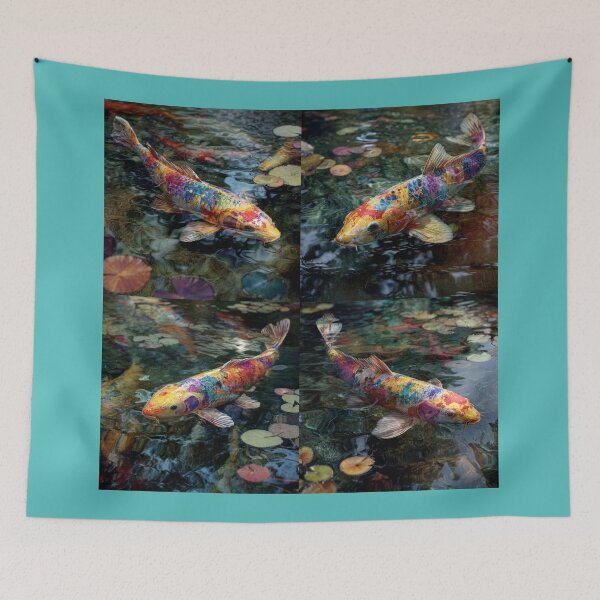 Item preview, Colorful Koi Fish designed and sold by Tridentulus.