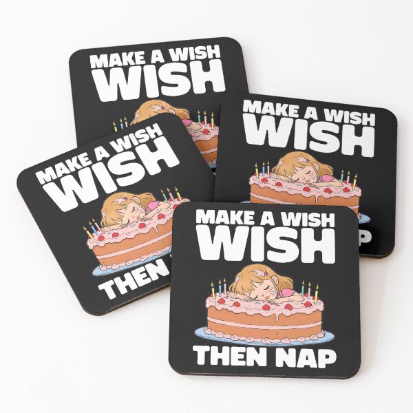 Item preview, MAKE A WISH THEN NAP - BIRTHDAY GIFT designed and sold by KEF Custom.