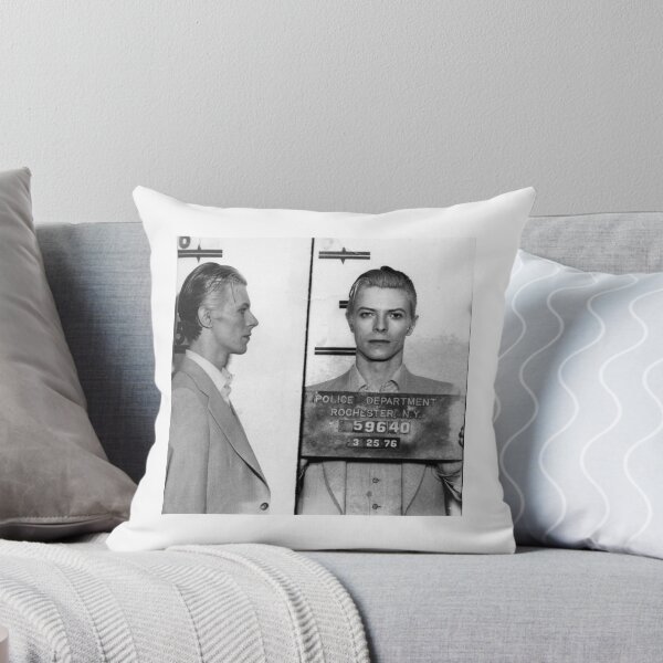 Item preview, David Bowie Mugshot designed and sold by DumbClutter.