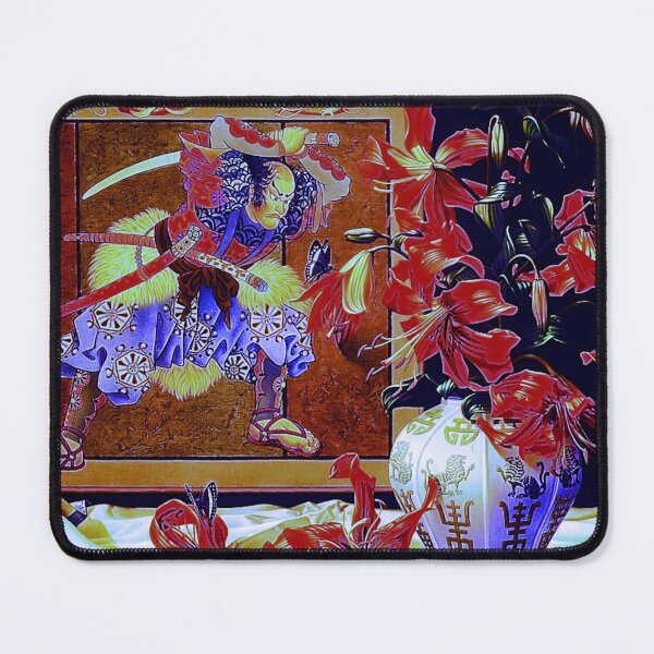 Item preview, Samurai & Red Lillies designed and sold by NightRaida.
