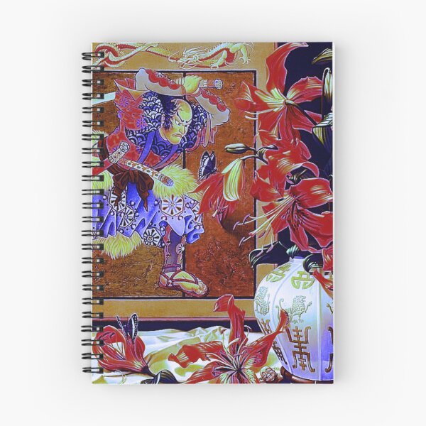 Item preview, Samurai & Red Lillies designed and sold by NightRaida.