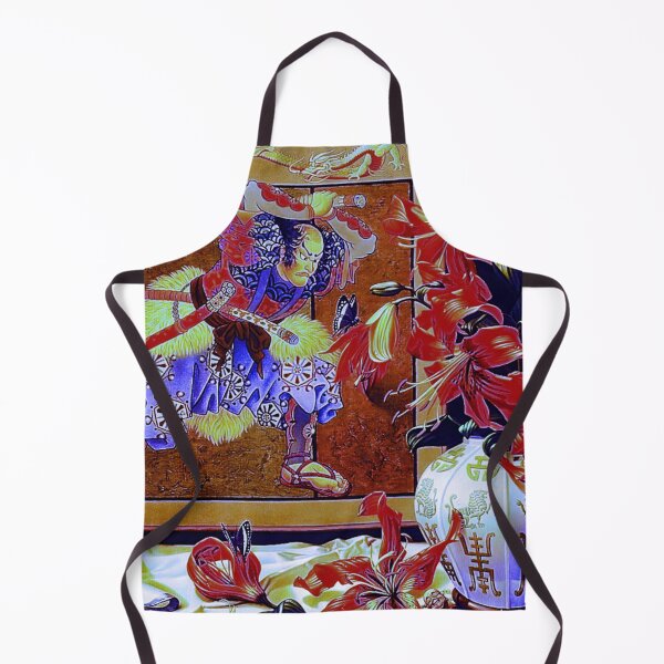 Item preview, Samurai & Red Lillies designed and sold by NightRaida.