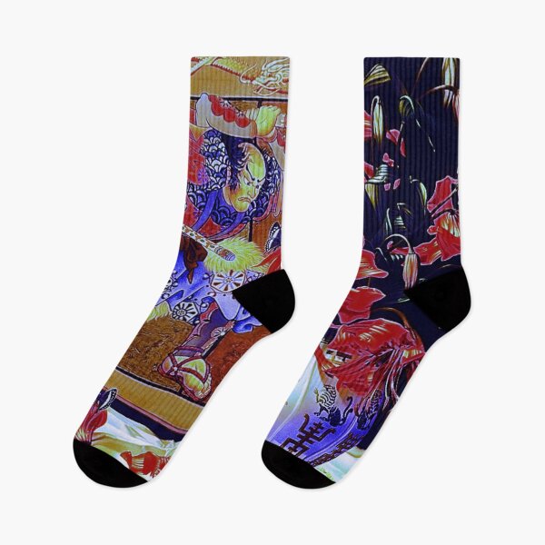 Item preview, Samurai & Red Lillies designed and sold by NightRaida.