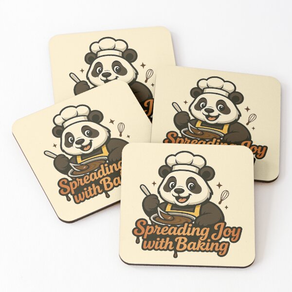 Item preview, Cute Panda Baker Spreading Joy designed and sold by Parallel Fold.