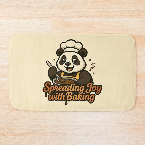Item preview, Cute Panda Baker Spreading Joy designed and sold by Parallel Fold.