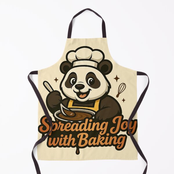 Item preview, Cute Panda Baker Spreading Joy designed and sold by Parallel Fold.