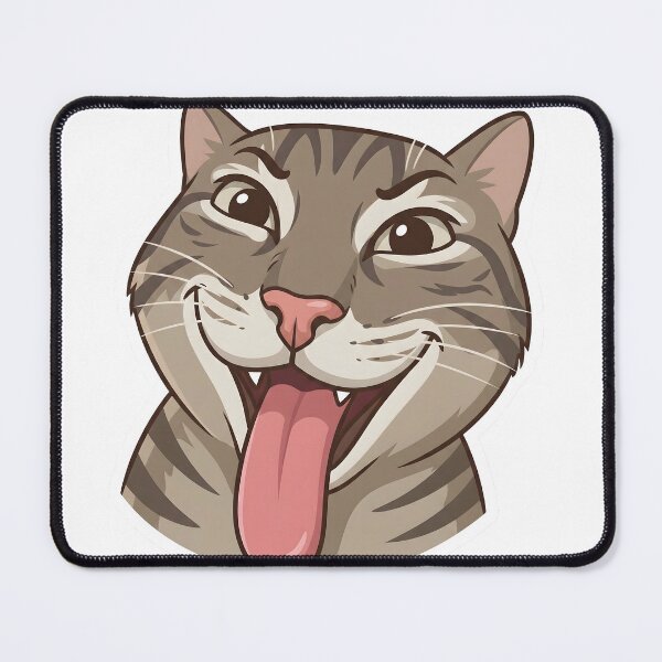 Item preview, The Cheeky Grin Kitten designed and sold by Strip to Stick.