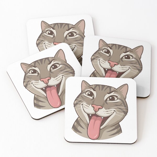 Item preview, The Cheeky Grin Kitten designed and sold by Strip to Stick.