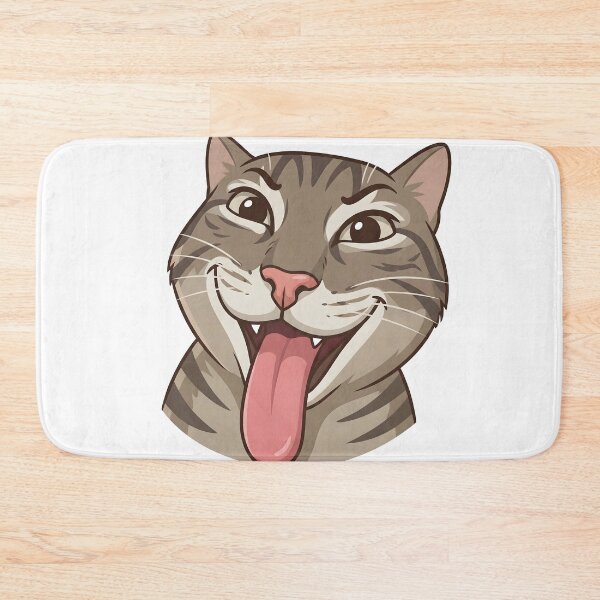 Item preview, The Cheeky Grin Kitten designed and sold by Strip to Stick.