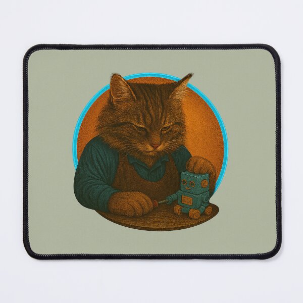 Item preview, Lincoln The Fluffy Toy Tinkerer designed and sold by Fort Galaxy.